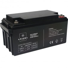 Аккумулятор AGM 12В 65Ач, AX-AGM-65, AXIOMA energy Аккумулятор AGM 12В 65Ач, AX-AGM-65, AXIOMA energy