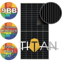 ⚡Солнечная батарея 500Вт моно, RSM150-8-500M Risen 9BB 210mm, TITAN (solar-688)