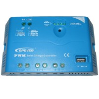 Контроллер LS2024EU, ШИМ 20А 12/24В+USB, EPsolar(EPEVER) Контроллер LS2024EU, ШИМ 20А 12/24В+USB, EPsolar(EPEVER)