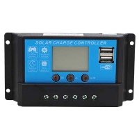 Контроллер 20А 12В/24В с дисплеем + USB гнездо (Модель-DY2024), JUTA Контроллер 20А 12В/24В с дисплеем + USB гнездо (Модель-DY2024), JUTA