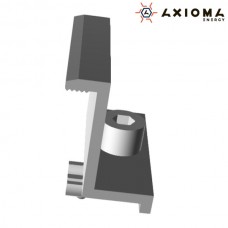 Прижим Крайний, 35 мм, алюминий и нержавеющая сталь А2, AXIOMA energy