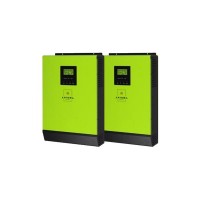 Сетевой солнечный инвертор с резервной функцией 6кВт, 220В, ( ISGRID 3000 - 2 шт. в параллель), AXIOMA energy