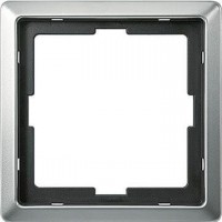 Рамка 1 пост Merten Artec. Колір Сталь MTN481146 Рамка 1 пост Merten Artec. Колір Сталь MTN481146