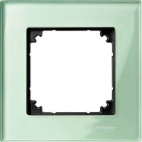 Рамка 1-постовая Merten M-Elegance Стекло. Цвет Изумруд (MTN404104) Рамка 1-постовая Merten M-Elegance Стекло. Цвет Изумруд (MTN404104)