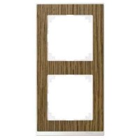 Рамка 2-постовая Merten M-Pure Decor. Цвет Дуб/Брил. белый (MTN4020-3674) Рамка 2-постовая Merten M-Pure Decor. Цвет Дуб/Брил. белый (MTN4020-3674)