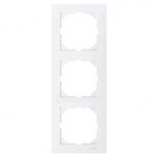 Рамка 3-постовая Merten M-Pure System M полярно-белая (MTN4030-3619)
