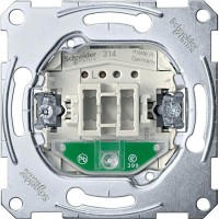 MTN3101-0000 Механізм 1-клавішного вимикача з індикацією Merten System M, 1 полюс, 10А