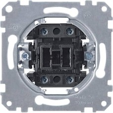 MTN311201 Механізм 1-клавішного клавішного вимикача Merten System M, 2 полюса, 20А