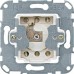 MTN318501 Механизм кнопочного выключателя с фиксатором положения для рольставней, для замочного цилиндра Merten, 2 полюса, 10А