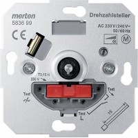 MTN583699 Механизм регулятора частоты вращения Merten System M, 2,7А MTN583699 Механизм регулятора частоты вращения Merten System M, 2,7А