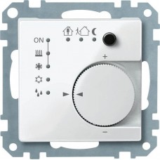 Терморегулятор KNX з 4-кнопковим інтерфейсом Merten System M. Колір Полярно-Білий MTN616719