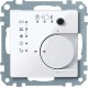 Терморегулятор KNX з 4-кнопковим інтерфейсом Merten System M. Колір Активний Білий MTN616725