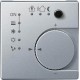 Терморегулятор KNX з 4-кнопковим інтерфейсом Merten System M. Колір Алюміній MTN616860