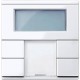 2-кнопочный выключатель с терморегулятором KNX plus Merten System M Активный белый MTN6212-0325