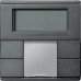 2-кнопочный выключатель с терморегулятором KNX plus Merten System M Антрацит MTN6212-0414