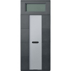 4- кнопочный выключатель с терморегулятором KNX plus Merten System M Антрацит MTN6214-0414