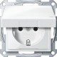 Механизм розетки IP44 с крышкой Merten Shuko, 2 полюса, 16А Активный белый, MTN2314-0325 Механизм розетки IP44 с крышкой Merten Shuko, 2 полюса, 16А Активный белый, MTN2314-0325