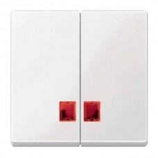 Двойная клавиша Merten System M (MTN3456-0319)