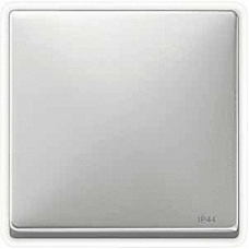 Клавіша для вимикача IP44 Merten System Design. Колір Сталь MTN412046 