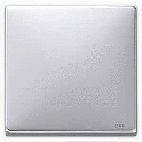 Клавиша для выключателя IP44 Merten System Design.  Алюминий MTN412060 