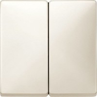 Двойная клавиша выключателя Merten System Design. Бежевый MTN412544 Двойная клавиша выключателя Merten System Design. Бежевый MTN412544