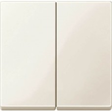 Двойная клавиша выключателя Merten бежевая (MTN432544)