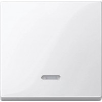 Клавиша с окошком для световой индикации Merten System Design. Полярно-белый MTN438019 Клавиша с окошком для световой индикации Merten System Design. Полярно-белый MTN438019