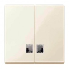 Двойная клавиша Merten System M (MTN438544)