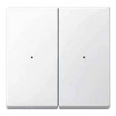 Клавіша для модуля 2-кнопкового вимикача KNX Merten System M. Колір Полярно-Білий MTN619219 