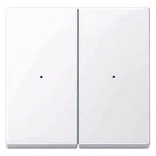 Клавіша для модуля 2-кнопкового вимикача KNX Merten System M. Колір Активний Білий MTN619225 