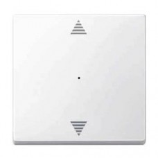 Клавіша для модуля 1-кнопкового вимикача KNX зі стрілками "вгору/вниз" Merten System M. Колір Полярно-Білий MTN619419 
