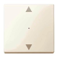 Клавіша для модуля 1-кнопкового вимикача KNX зі стрілками "вгору/вниз" Merten System M. Колір Бежевий MTN619444 