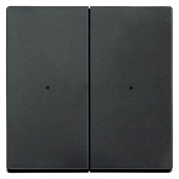 Клавіша для модуля 2-кнопкового вимикача KNX Merten System M. Колір Антрацит MTN625214 