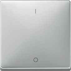 Клавиша для модуля кнопочного выключателя KNX с символами I/0 Merten System Design.  Сталь MTN626446 