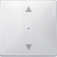 Клавиша для модуля кнопочного выключателя KNX со стрелками вверх/вниз Merten System Design. Полярно-белый MTN626519 Клавиша для модуля кнопочного выключателя KNX со стрелками вверх/вниз Merten System Design. Полярно-белый MTN626519