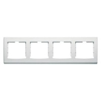 AYA5802421 Рамка 4-местная горизонтальная серия Anya