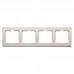 Рамка 4-місна горизонтальна серія Anya AYA5802423