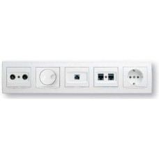 Рамка 5-місна горизонтальна серія Anya AYA5802523