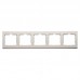 Рамка 5-місна горизонтальна серія Anya AYA5802523