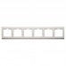 Рамка 6-місна горизонтальна серія Anya AYA5802623