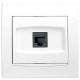 AYA4300121 Розетка компьютерная RJ45, кат.5e, 125 ­МГц, UTP серии Anya