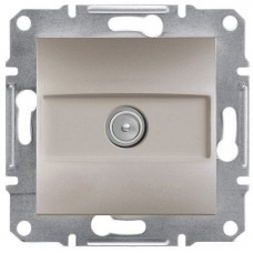 TV розетка прохідна 8 dB Asforа бронза (EPH3200369)