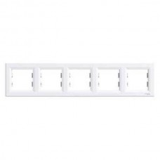 ⚡Рамка 5-ти постова горизонтальна Asfora (EPH5800521)