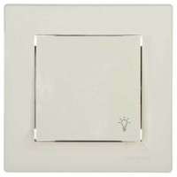 ⚡Кнопочный выключатель с символом свет Asfora (EPH0900123)