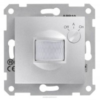 SDN2000260 Датчик руху 10А серії Sedna. Колір Алюміній SDN2000260 Датчик руху 10А серії Sedna. Колір Алюміній