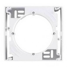 ⚡Коробка одиночна для зовнішнього монтажу Sedna. Колір Білий (SDN6100121)