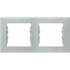 SDN5800333 Декоративна рамка 2-постова горизонтальна Sedna. Колір Сірий