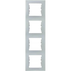 SDN5802033 Декоративна рамка 4-постова вертикальна Sedna. Колір Сірий