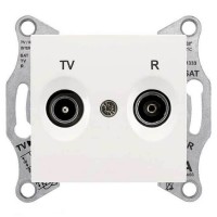 ⚡SDN3301823 Розетка TV/R проходная 4 dB Sedna. Цвет Слоновая кость ⚡SDN3301823 Розетка TV/R проходная 4 dB Sedna. Цвет Слоновая кость