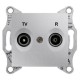 SDN3301860 Розетка TV/R прохідна 4 dB Sedna. Колір Алюміній SDN3301860 Розетка TV/R прохідна 4 dB Sedna. Колір Алюміній